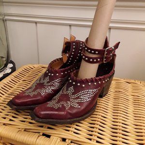 Old Gringo ankle strap cowgirl boot shoes